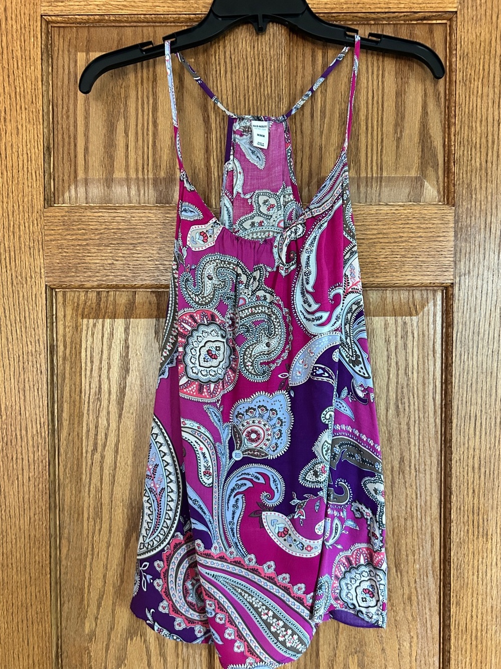 Old Navy Paisley Tank Top Women’s Size Medium